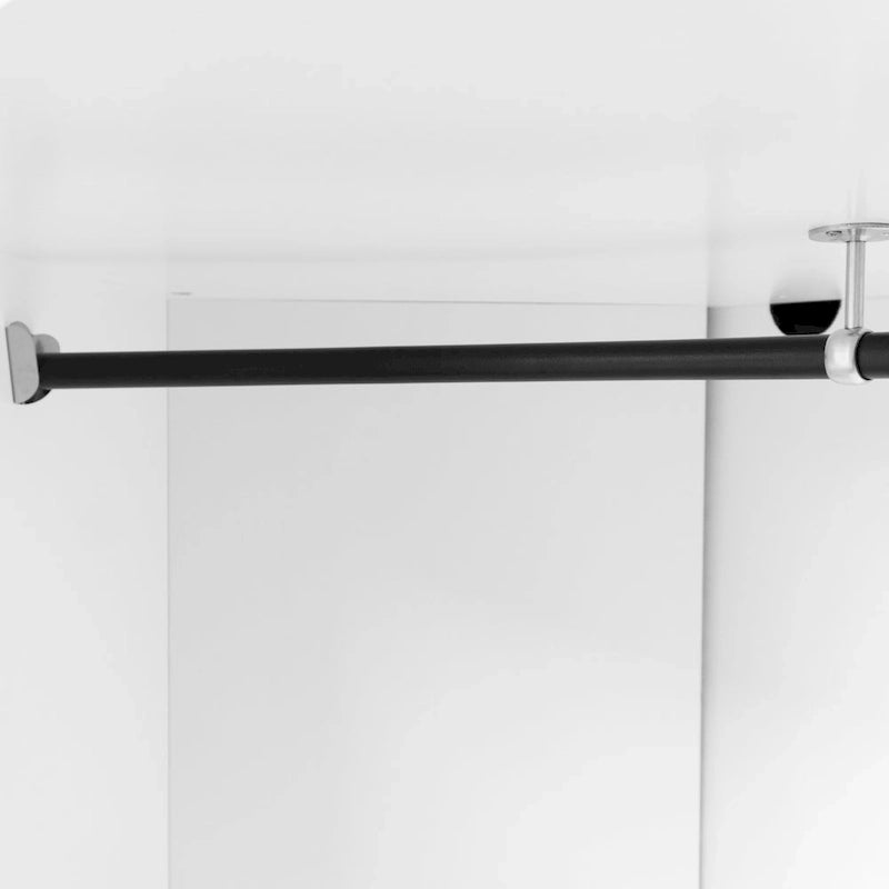 Polygon Corner Wardrobe with 2-Doors 17