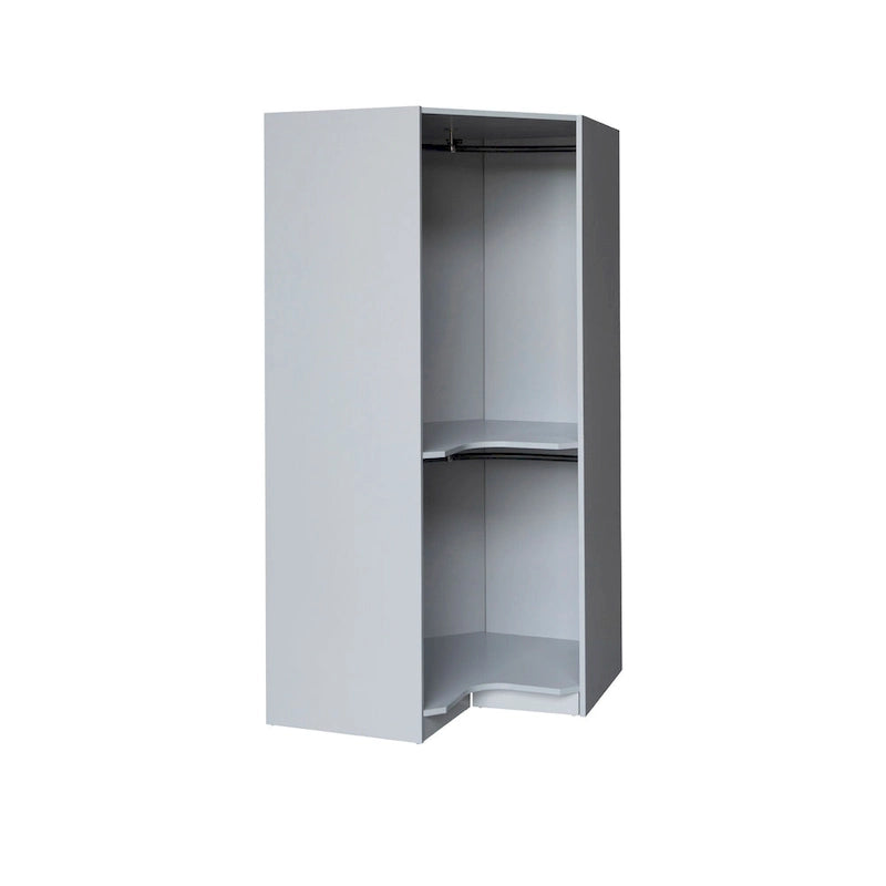 Polygon Corner Wardrobe with 2-Doors 22