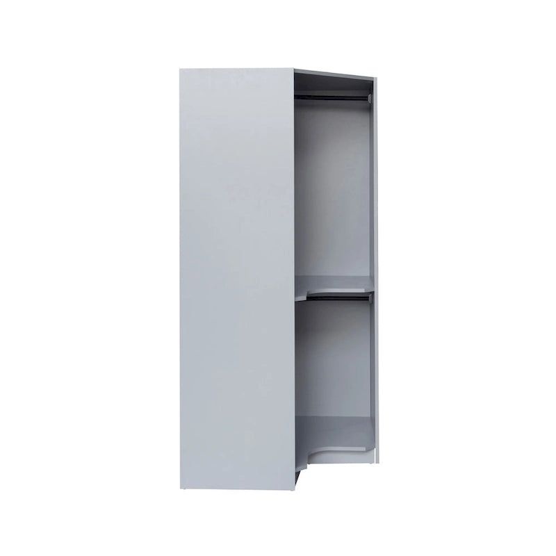 Polygon Corner Wardrobe with 2-Doors 23