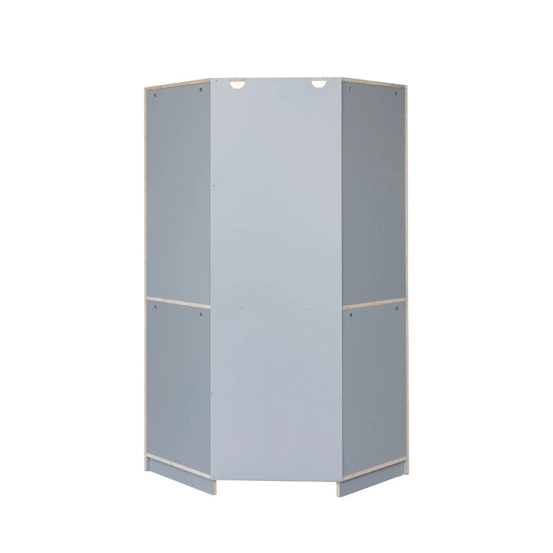Polygon Corner Wardrobe with 2-Doors 25