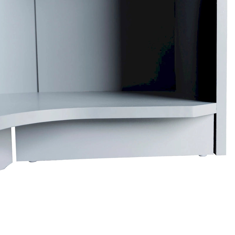 Polygon Corner Wardrobe with 2-Doors 28