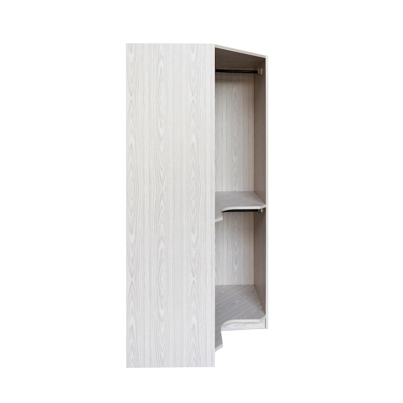 Polygon Corner Wardrobe with 2-Doors 36