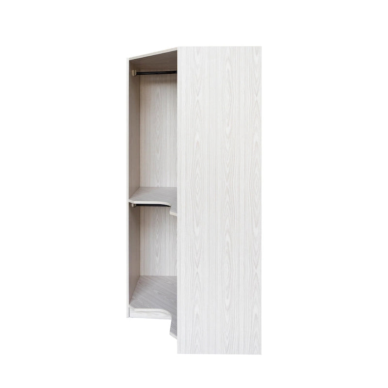 Polygon Corner Wardrobe with 2-Doors 37