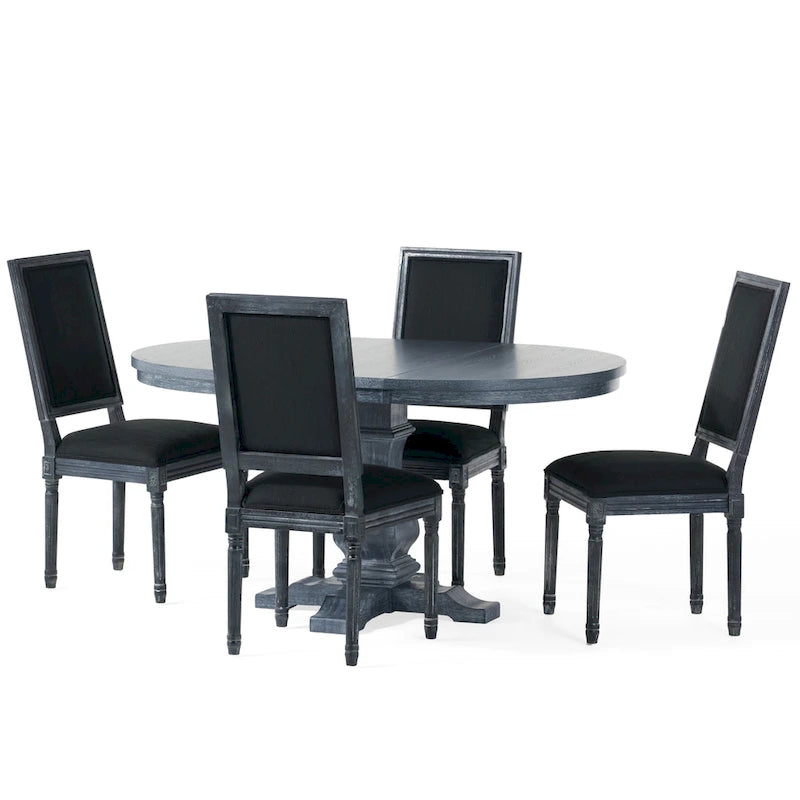 Regina Wood Dining Set by 5