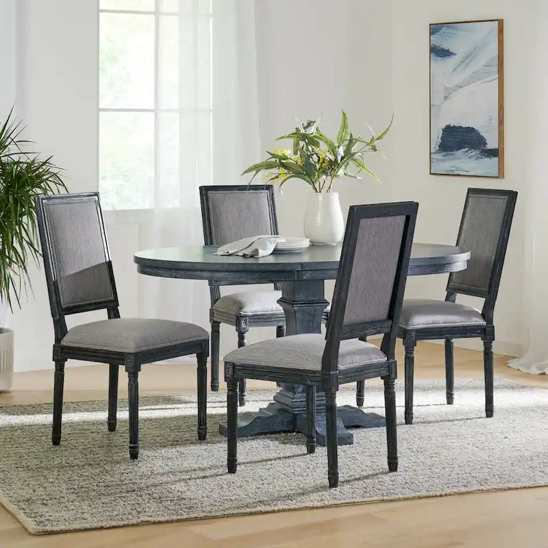 Regina Wood Dining Set by 6