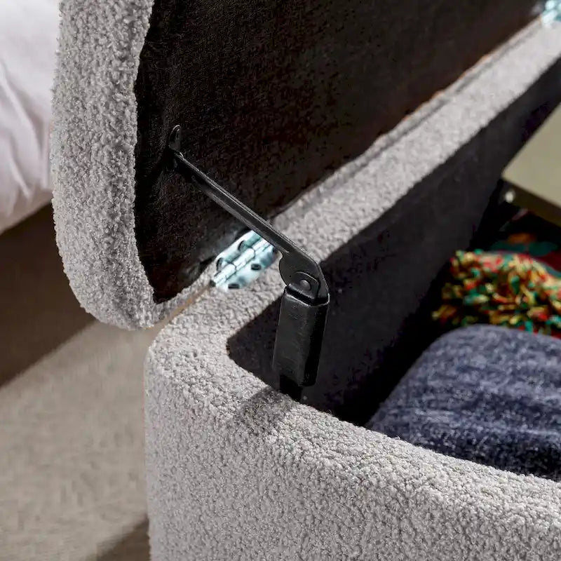 Storage Ottoman Bench for End of Bed 6