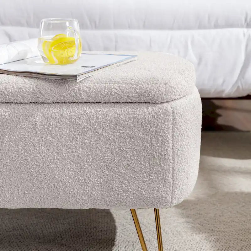Storage Ottoman Bench for End of Bed 16