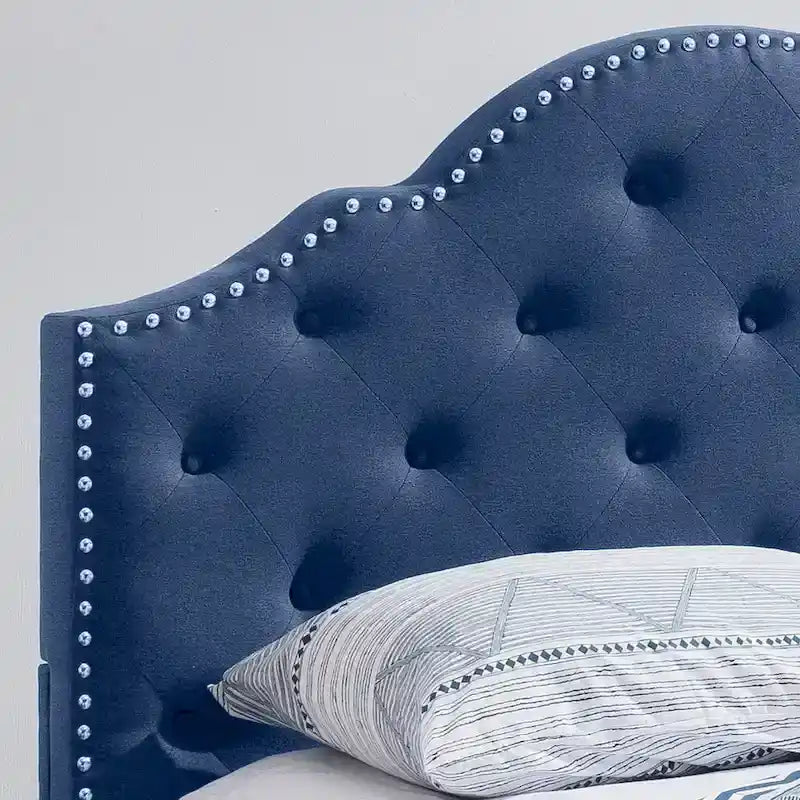 Cordeaux Queen-size Tufted Upholstered Bed by 11