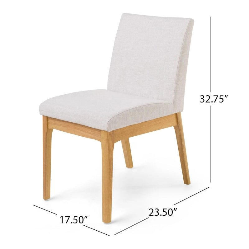 Fabrizio Mid-Century Modern 5-piece Dining Set 24