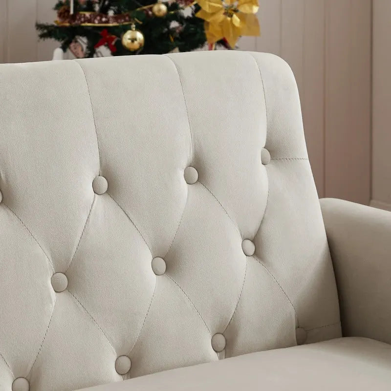 Adjustable Sleeper Sofa with 2 Lumbar Pillows 7