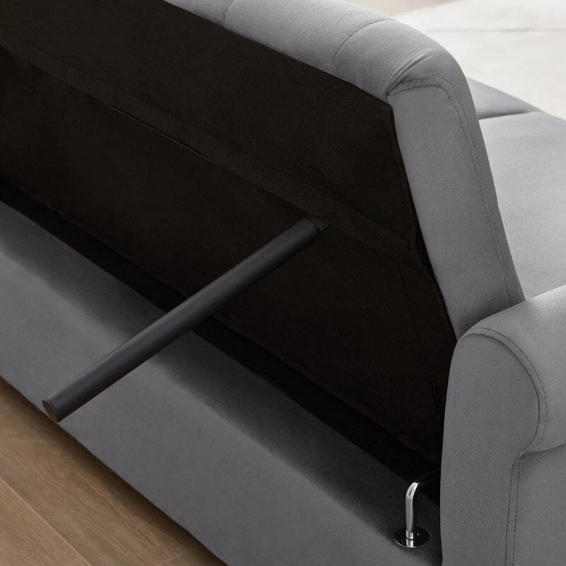 Adjustable Sleeper Sofa with 2 Lumbar Pillows 22