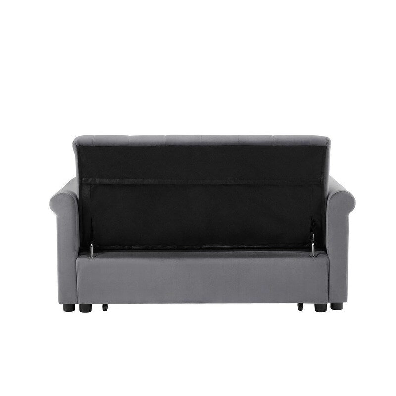 Adjustable Sleeper Sofa with 2 Lumbar Pillows 23