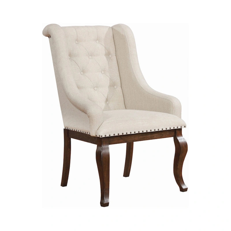 F Tufted Back Upholstered Dining Chairs (Set of 2) 12