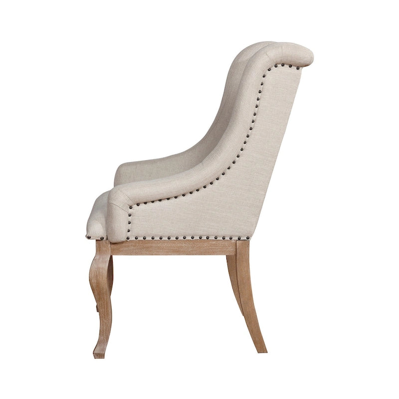 F Tufted Back Upholstered Dining Chairs (Set of 2) 3