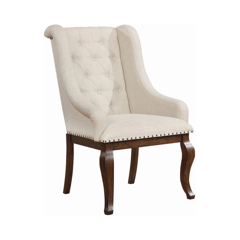 F Tufted Back Upholstered Dining Chairs (Set of 2) 7