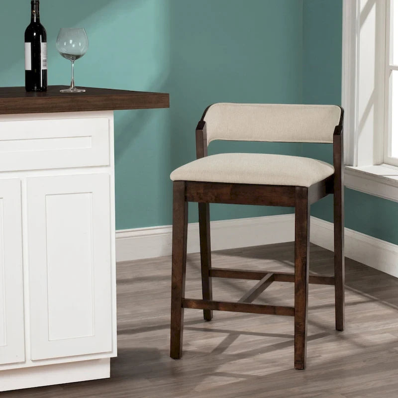  Jugas Non-swivel Counter Height Stool