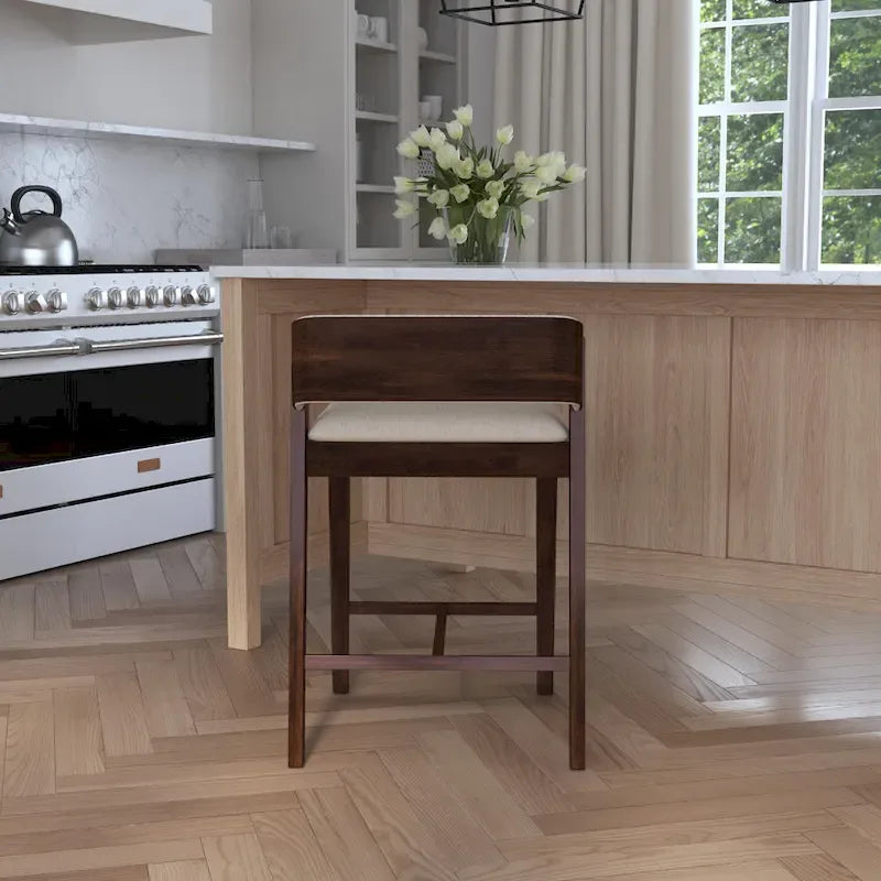 Jugas Non-swivel Counter Height Stool 9