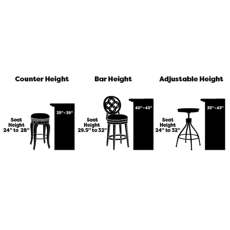 Jugas Non-swivel Counter Height Stool 22