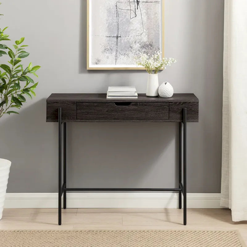 Modern 1-Drawer Entry Table 4