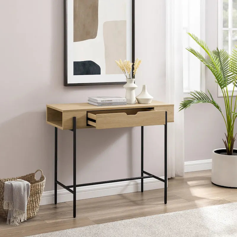 Modern 1-Drawer Entry Table 13