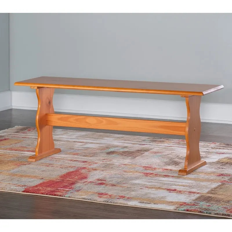  Riki Honey Pine Dining Bench