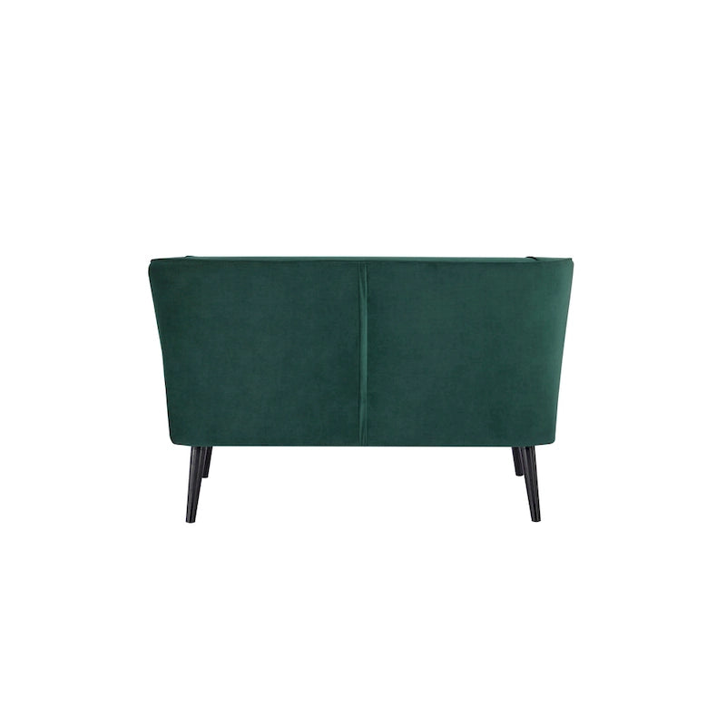Brooklawn Wingback Mid-century Loveseat 5