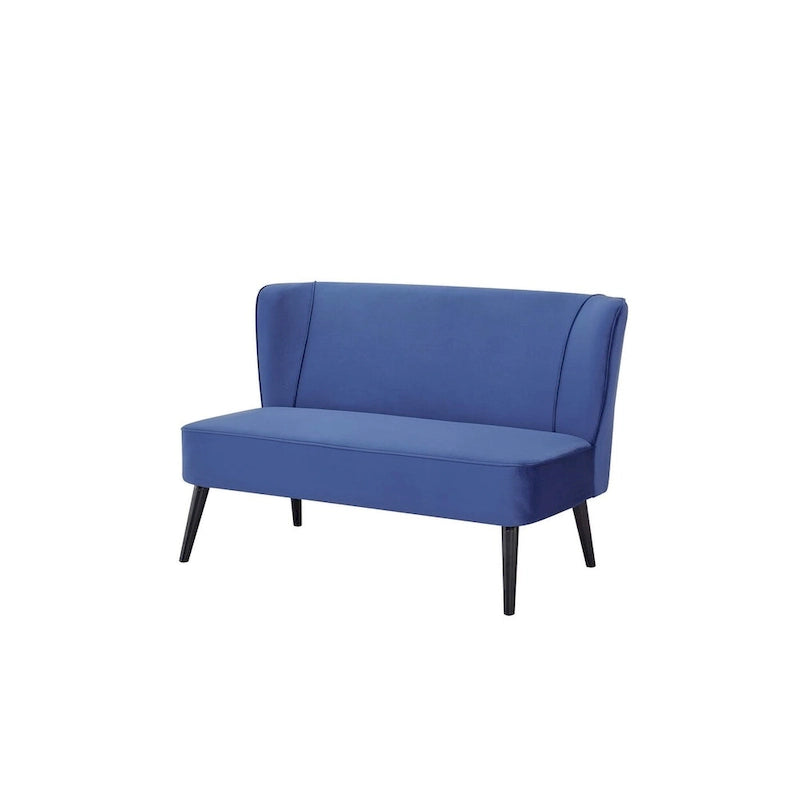 Brooklawn Wingback Mid-century Loveseat 9