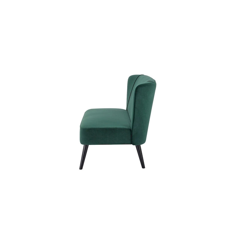 Brooklawn Wingback Mid-century Loveseat 14