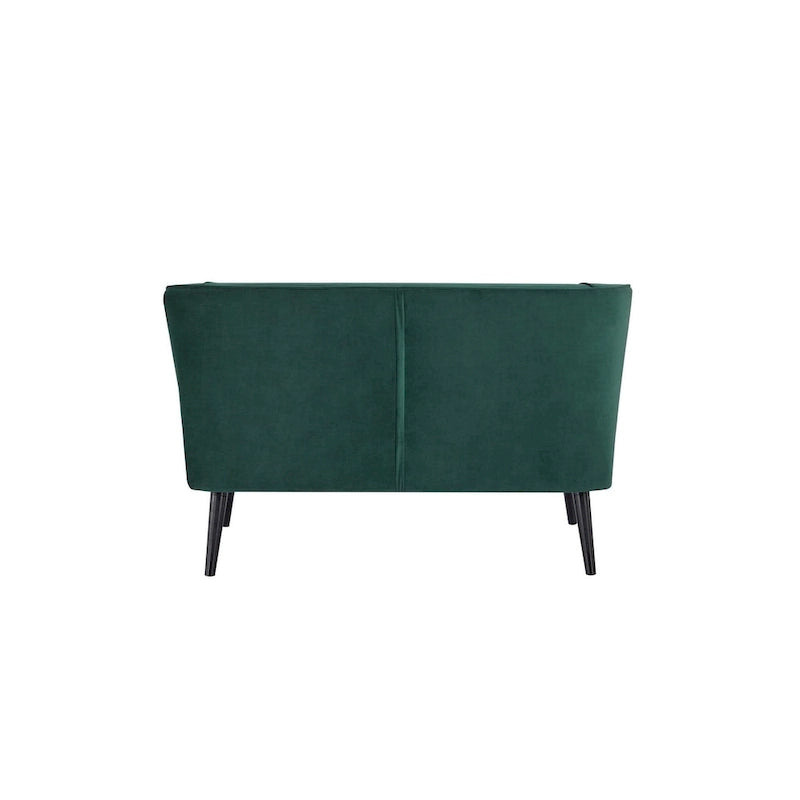 Brooklawn Wingback Mid-century Loveseat 15