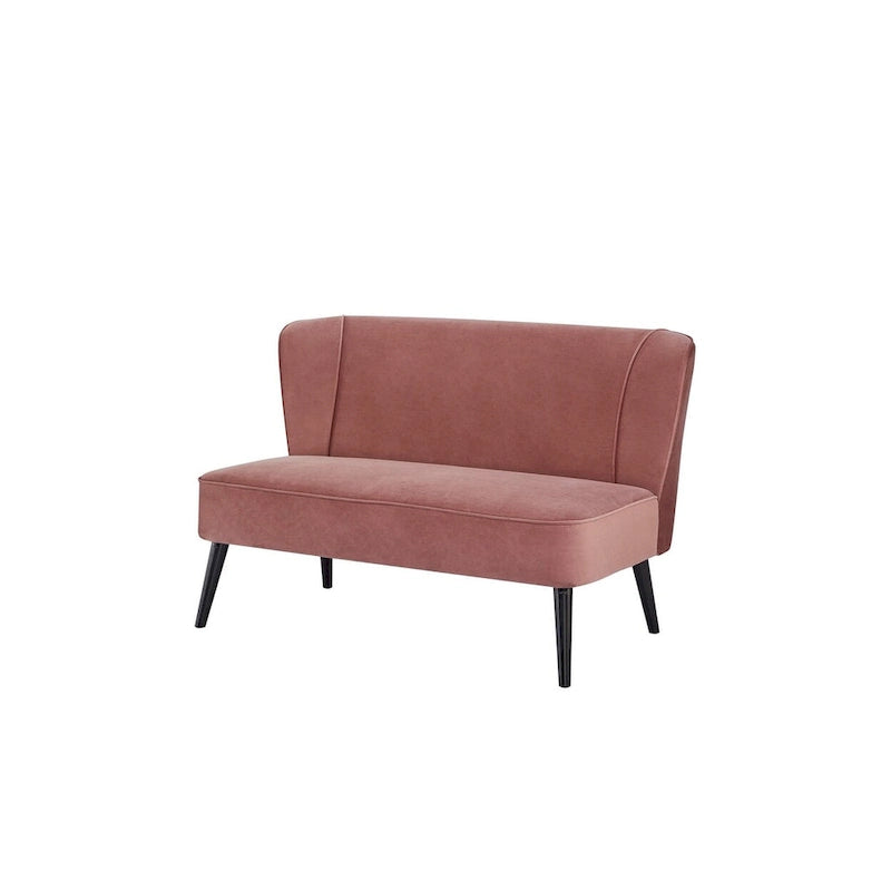 Brooklawn Wingback Mid-century Loveseat 18