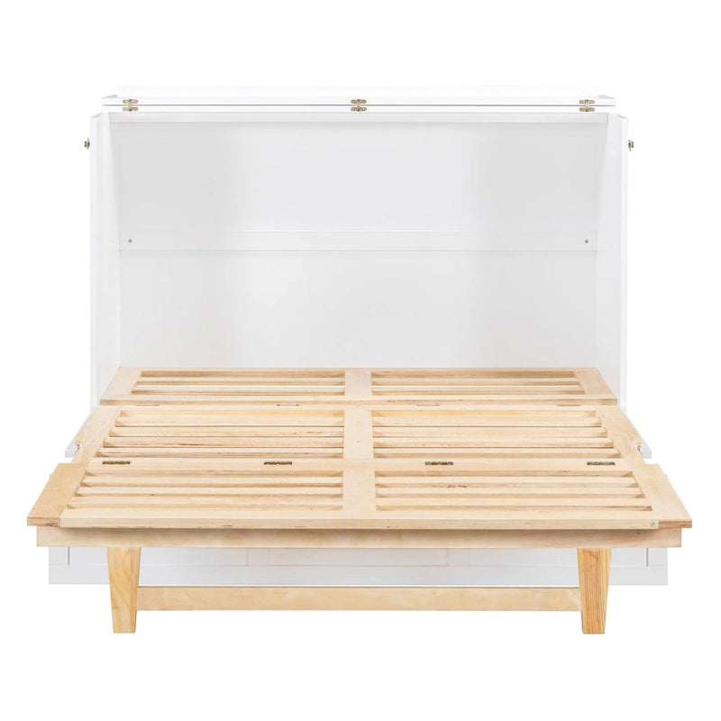 Full Size Murphy Bed with Large Drawers For Bedroom 20