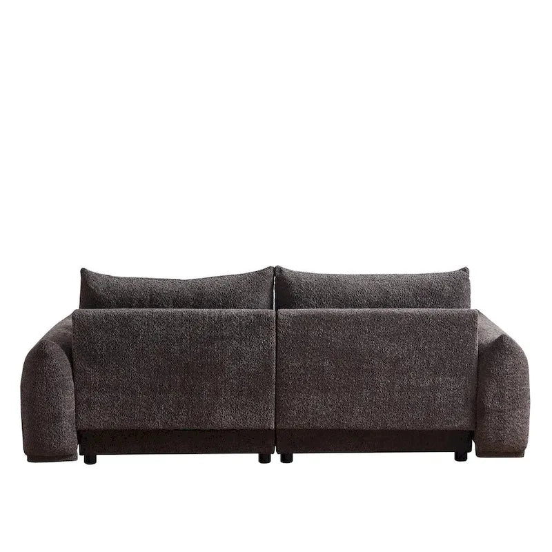 Lamb's wool 2-seater sofa 18