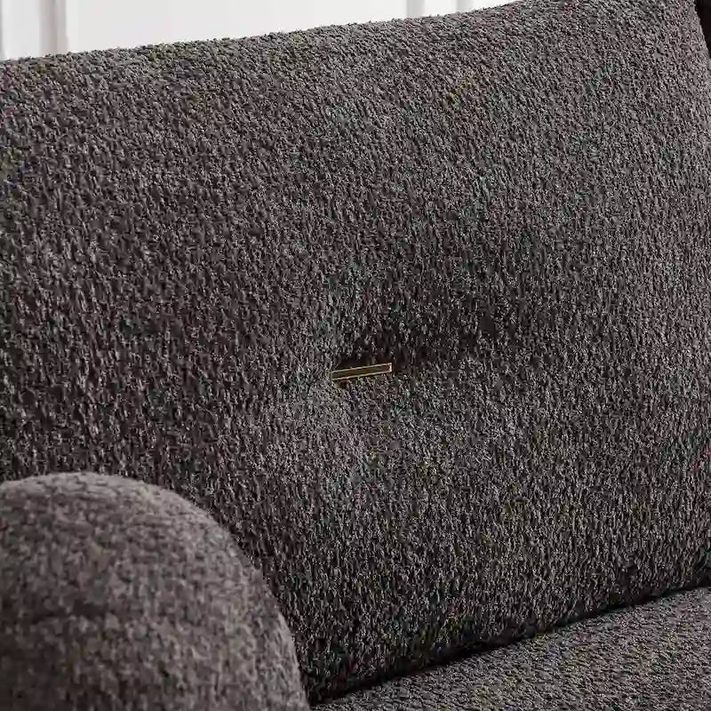 Lamb's wool 2-seater sofa 24