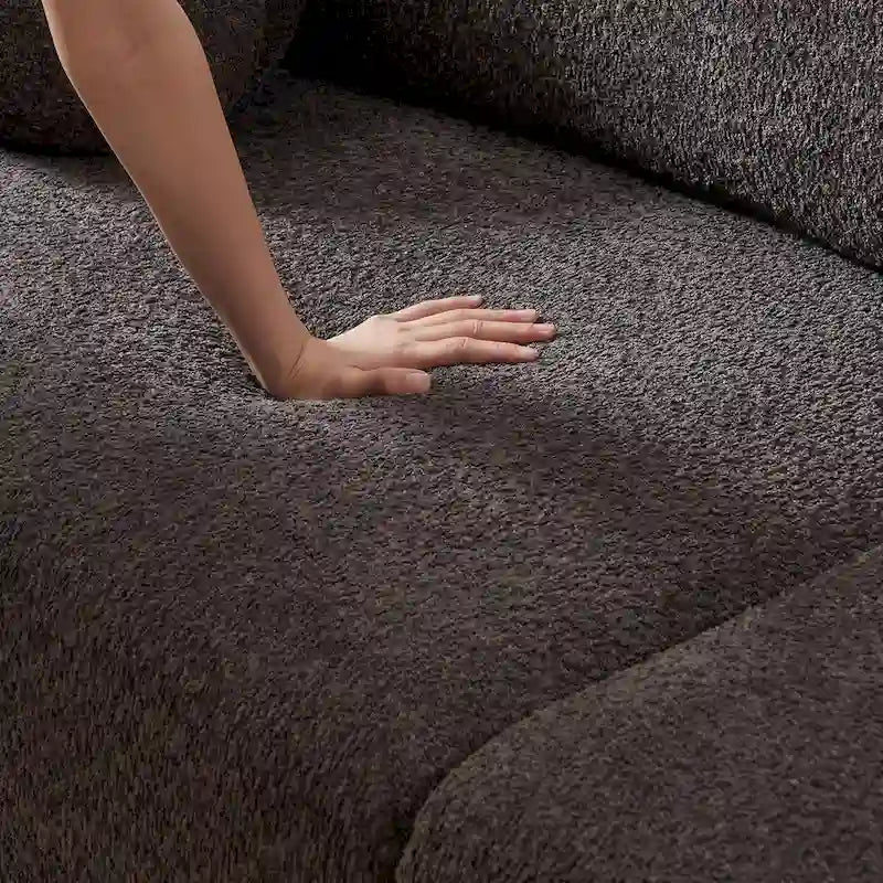 Lamb's wool 2-seater sofa 25