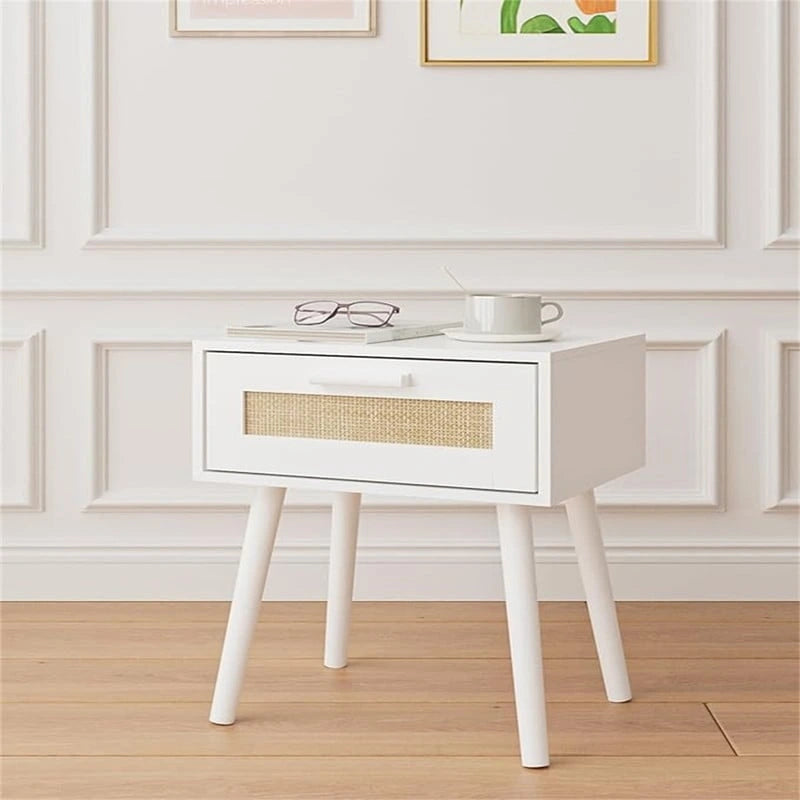 Bedroom Nightstands Wooden Night Stands - 11.81D x 15.35W x 19.69H 10