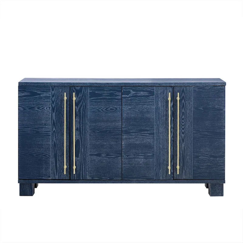 Wood Traditional Style Sideboard with Adjustable Shelves 33