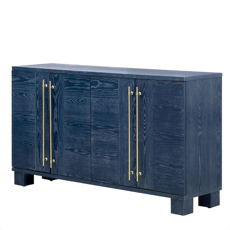 Wood Traditional Style Sideboard with Adjustable Shelves 7