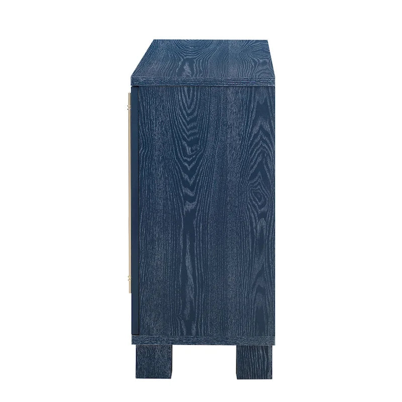 Wood Traditional Style Sideboard with Adjustable Shelves 16