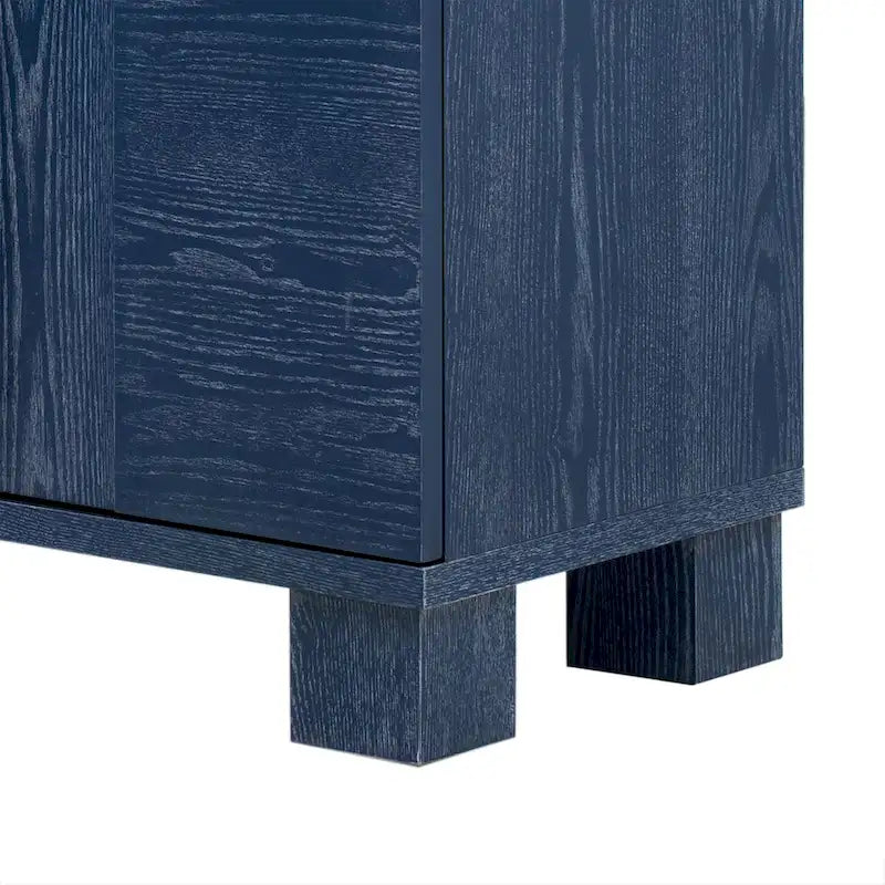 Wood Traditional Style Sideboard with Adjustable Shelves 18