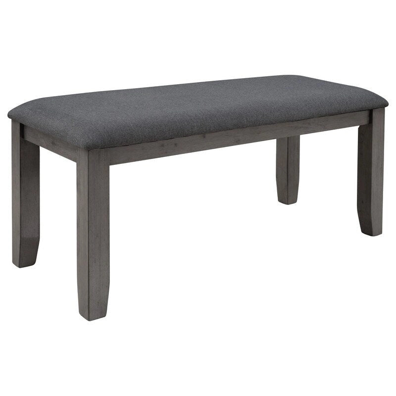 5-piece Farmhouse Dining Set Rectangular Table Chair 21